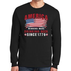 Ultra Cotton ® 100% Cotton Long Sleeve T Shirt Thumbnail